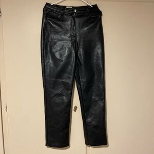 Leather pants